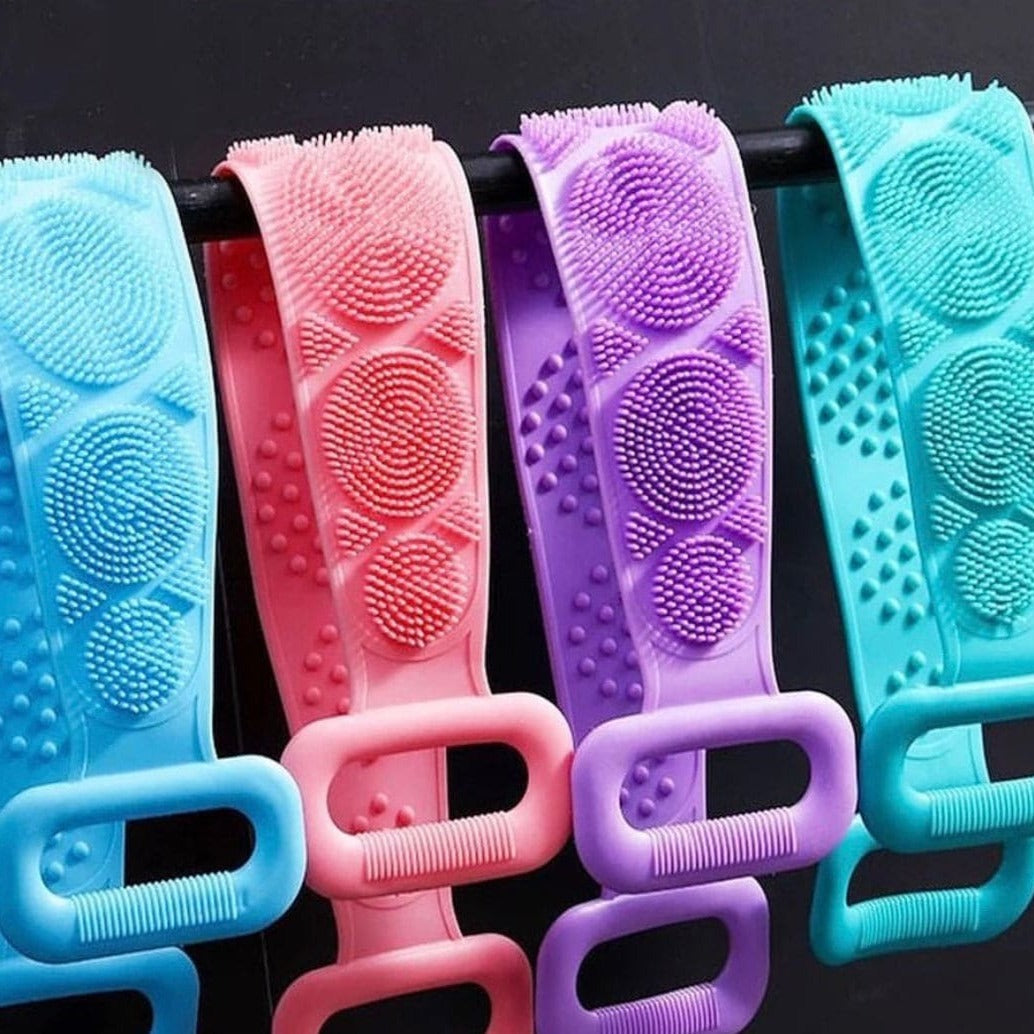 Silicone Back Scrubbing Belt, Silicone Back Towel Scrubber, Body Sponge Silicon Brush Bath Towel, Skin Care Brushes Silicone Back Scrubbing Belt, Silicone Back Towel Scrubber, Body Sponge Silicon Brush Bath Towel, Skin Care Brushes